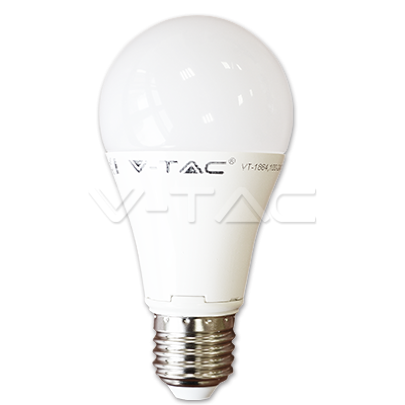 LED лампочка - LED Bulb - 12W E27 A60 Thermoplastic White